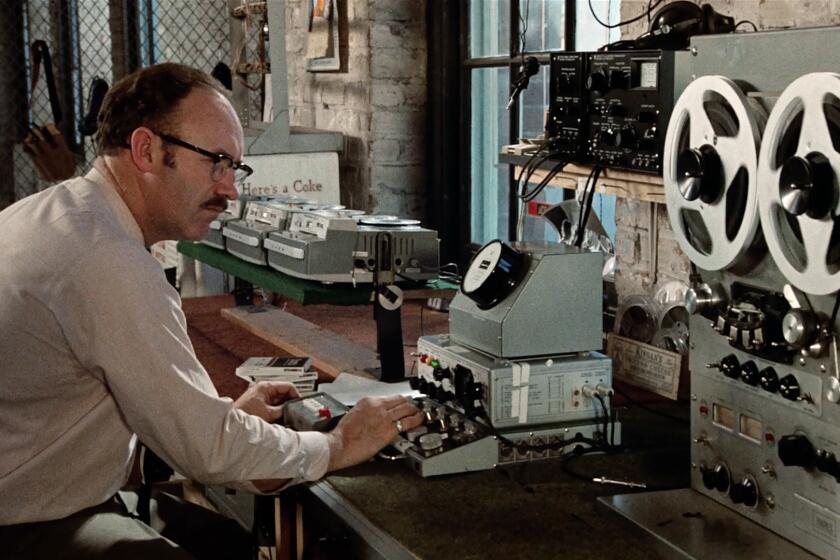 Gene Hackman in Francis Ford Coppola’s “The Conversation.” (1974). Courtesy: Rialto Pictures