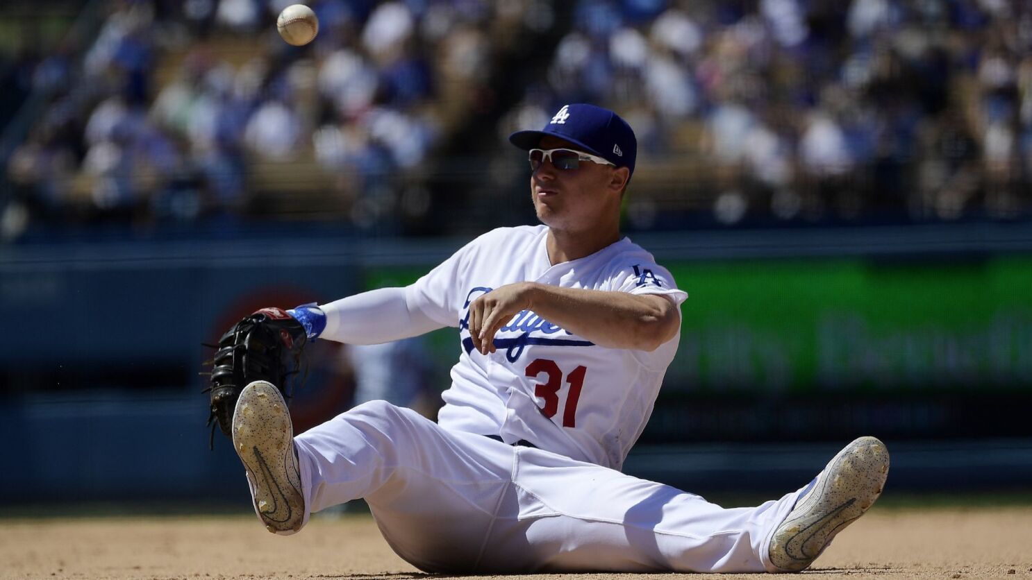 2022 Game Used Home Cream Jersey with SF Logo Pride Patch worn by #23 Joc  Pederson on 6/11 vs. LAD - 1-2, R - Size 48