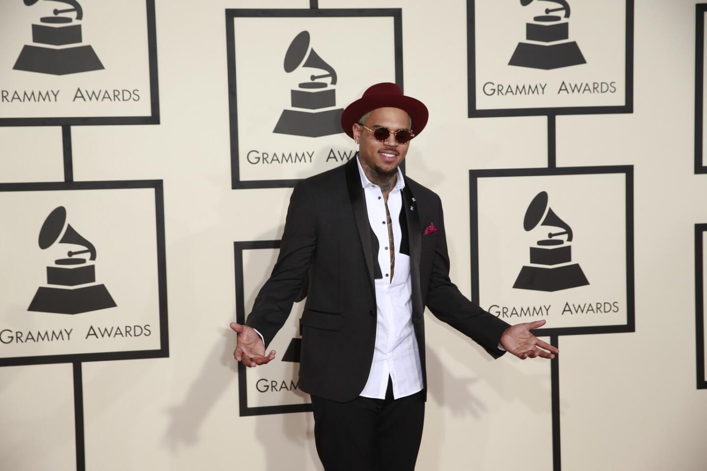 Men's fashions at the Grammys