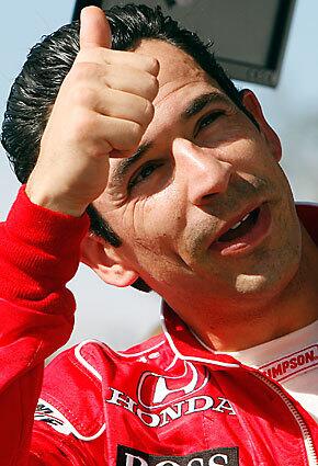 Helio Castroneves at Long Beach Grand Prix