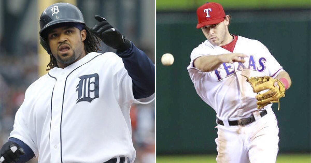 Tigers Trade Fielder for Kinsler - The New York Times