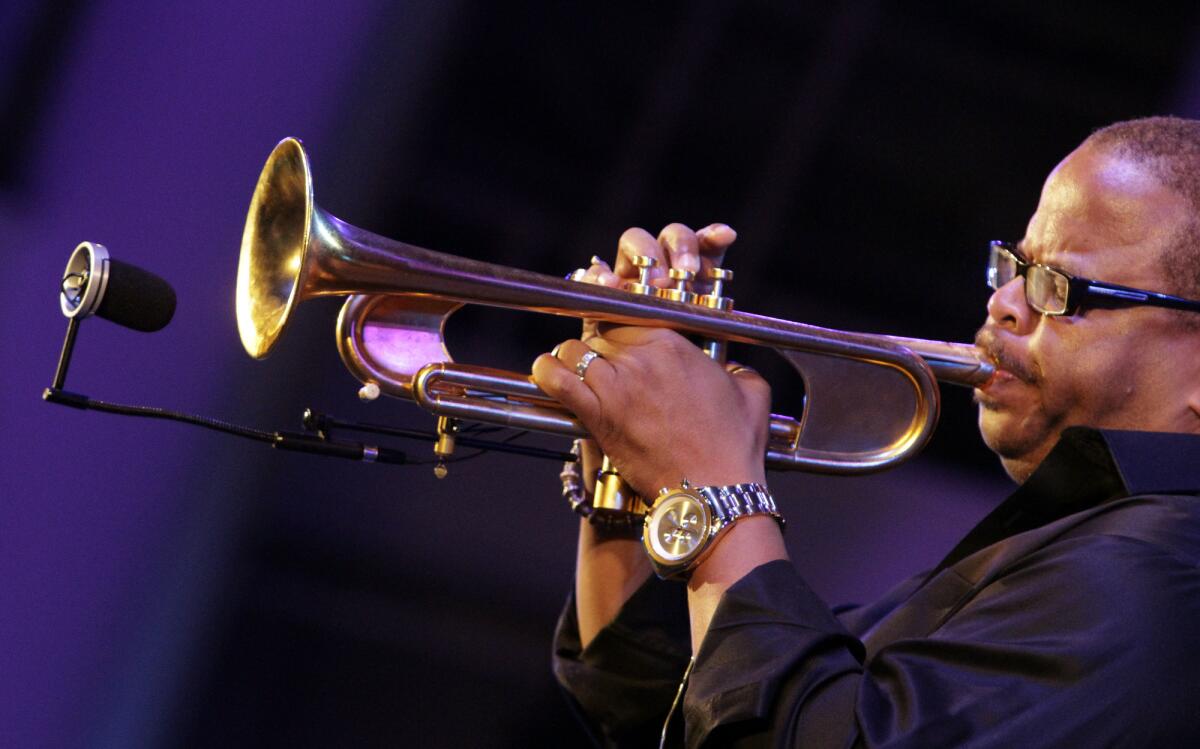 Terence Blanchard, seen performing at the Hollywood Bowl, composed the score for Spike Lee's "BlacKkKlansman."