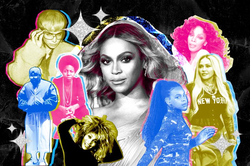 Tina Turner, Kendrick Lamar, NIna Simone; Honey Balenciaga; Beyonce; Donna Summers, Madonna and Blue Ivy Carter