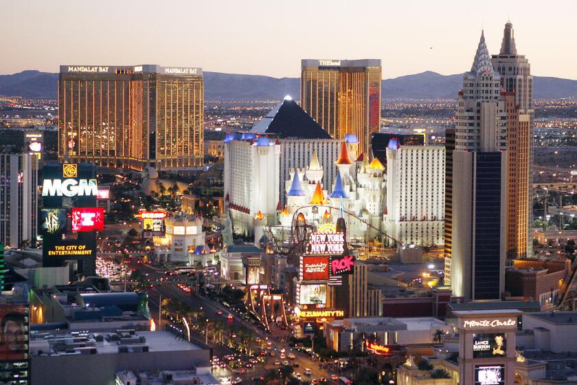 The Las Vegas Strip has evolved over the decades without the benefit of urban planning. Even so, the ways in which it has changed reflect an interesting urbanistic shift from an automotive experience to a pedestrian one.