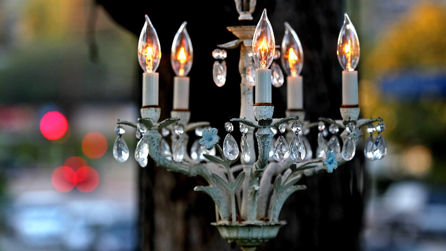 Chandelier Tree sparkles in Silver Lake