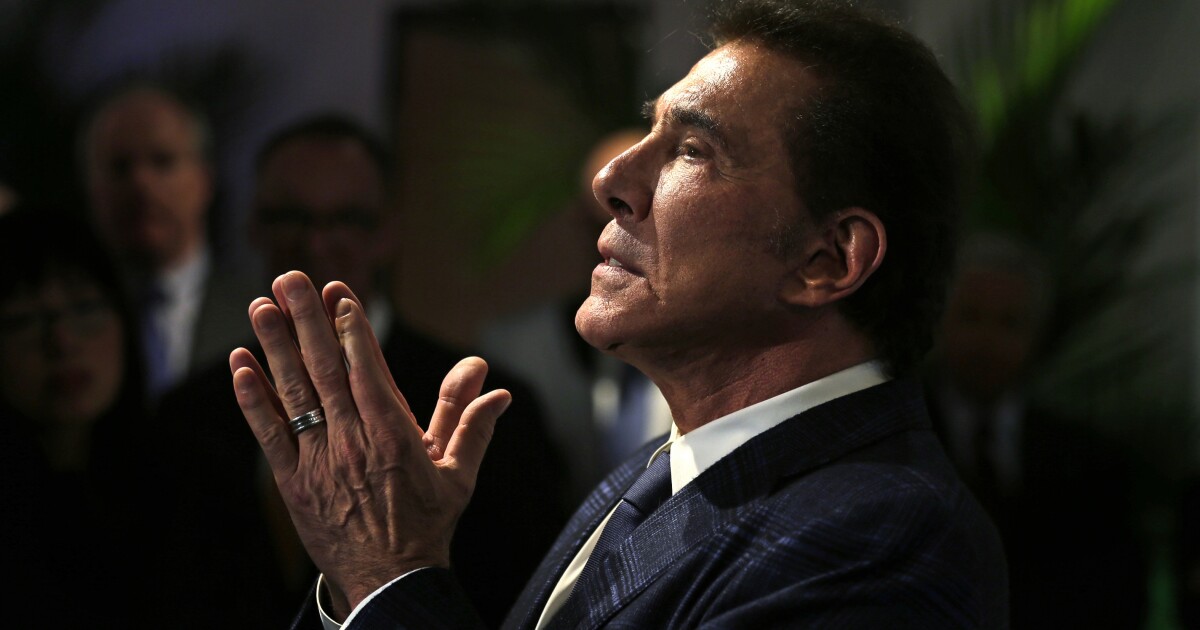 U.S. sues casino mogul Steve Wynn over relationship with China during Trump administration