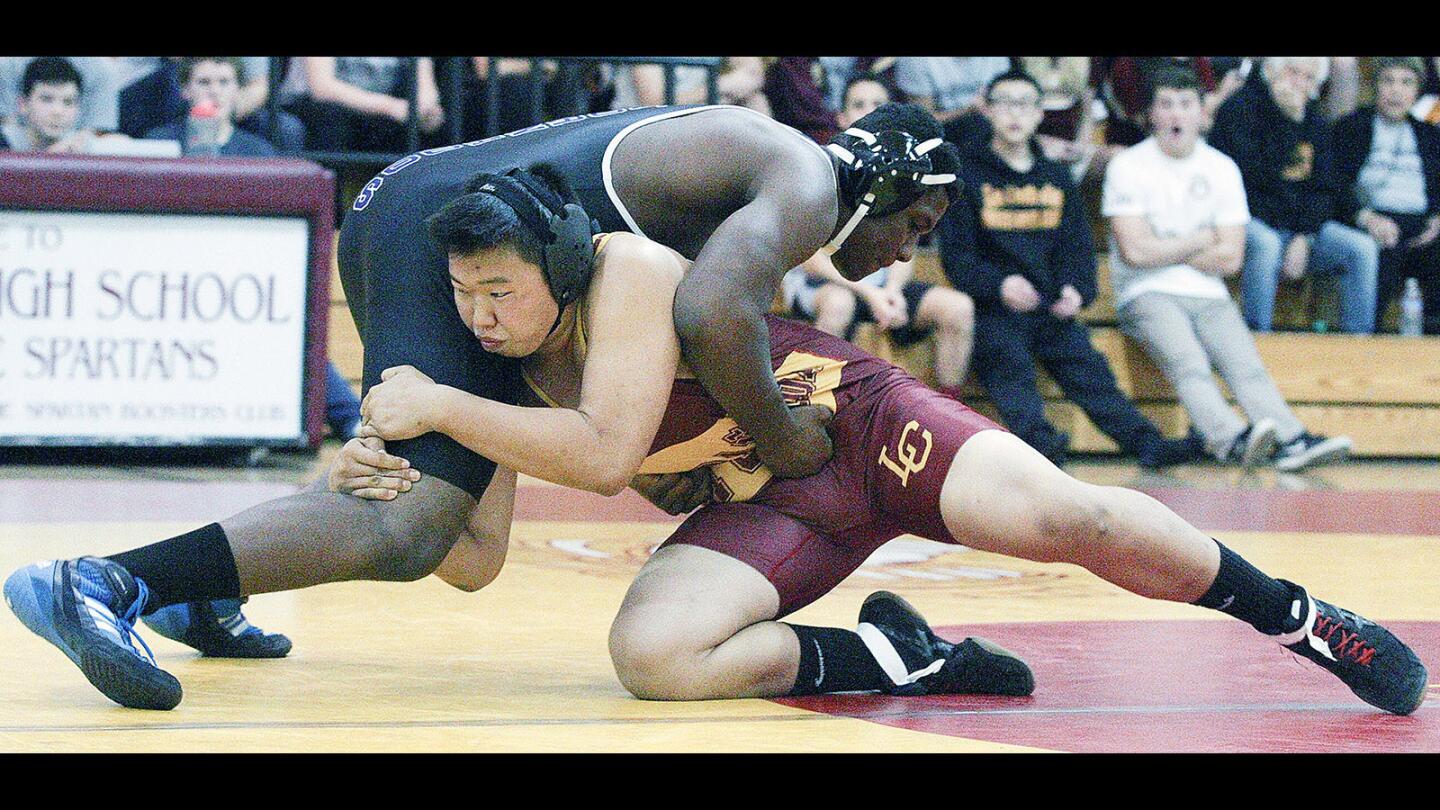 Photo Gallery: Rio Hondo League wrestling, Hoover beats La Cañada for first time