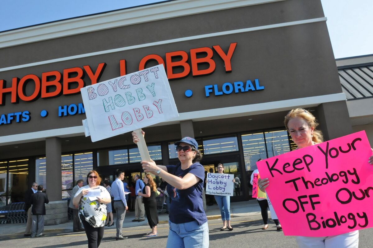 Opinion: Hey liberals, there's a logistical problem with your Hobby Lobby  boycott - Los Angeles Times