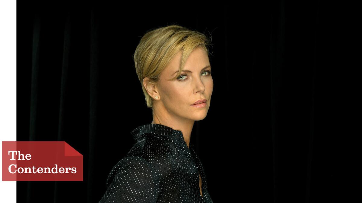 "In the ultimate hardcore action film they’re going to make the female lead be an amputee? This is ... great," Charlize Theron says of "Mad Max: Fury Road."