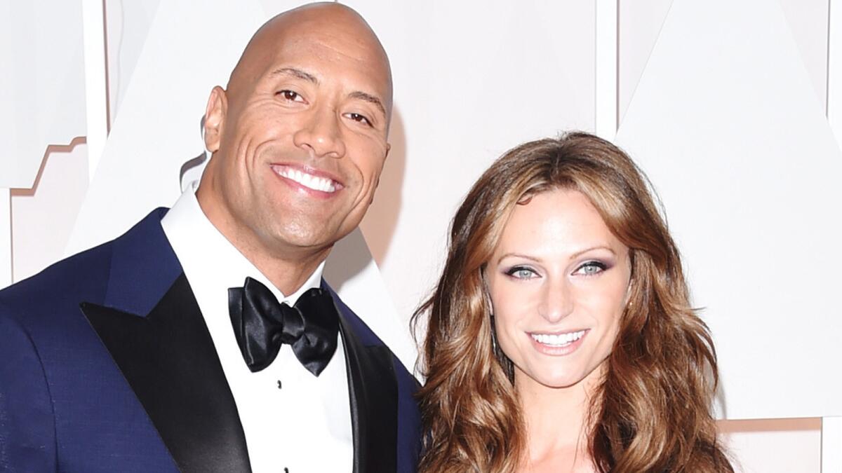 Dwayne Johnson and girlfriend Lauren Hashian are reportedly expecting a baby.