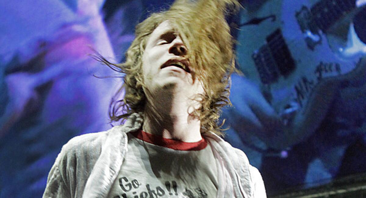 Matthew Shultz of Cage The Elephant in 2011.