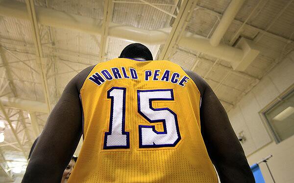 Ron Artest changes his name to Metta World Peace