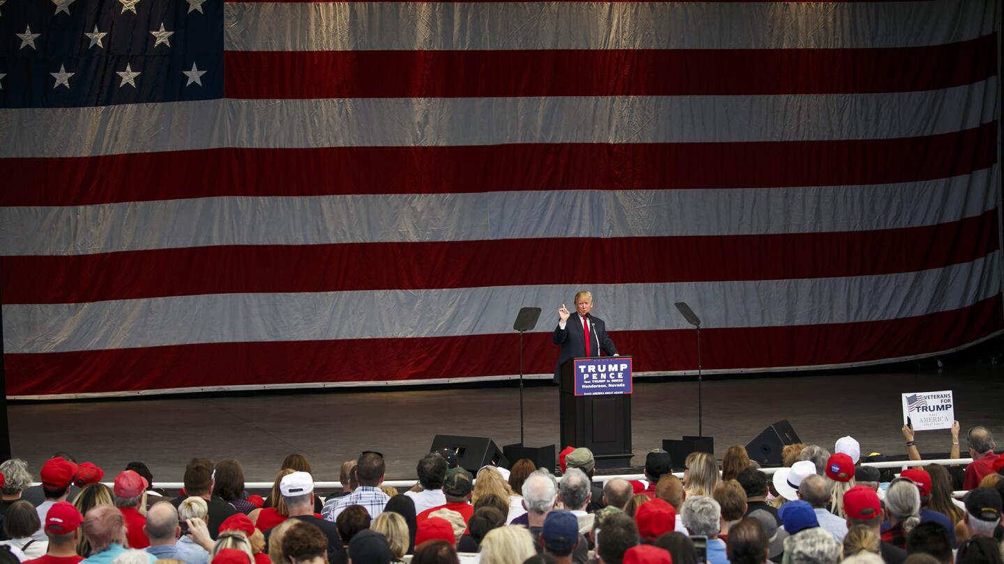 Donald Trump in Henderson, Nev.