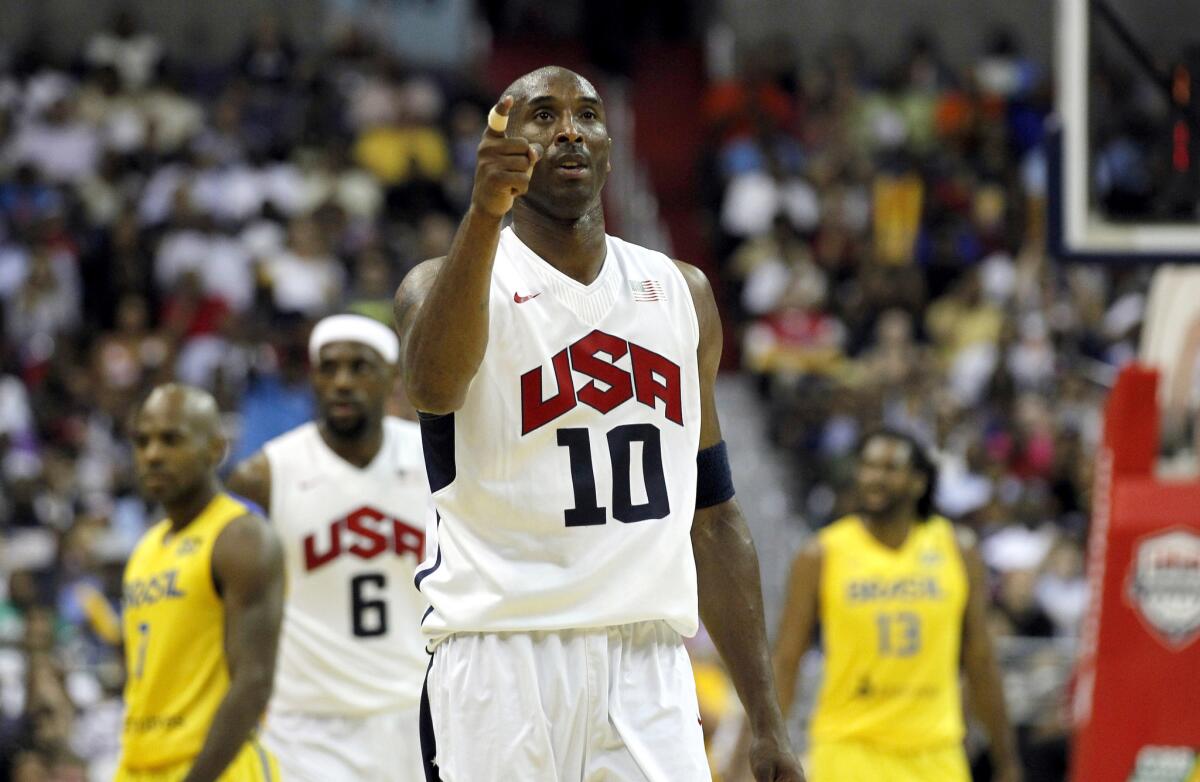 Kobe Bryant wants to represent the red, white and blue of Team USA once more.