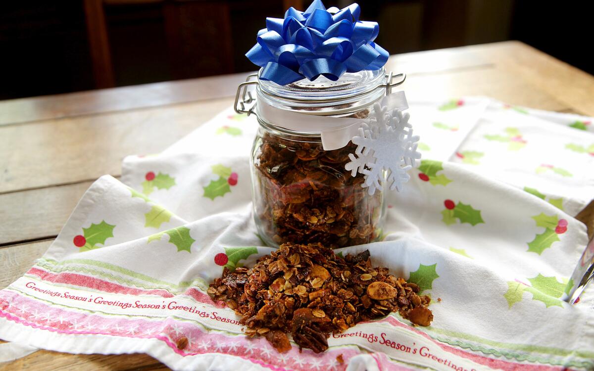 Homemade granola