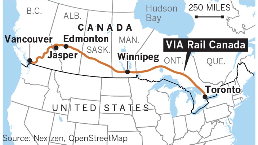 On Canada S Via Rail A Return To The Older And Let S Be Honest