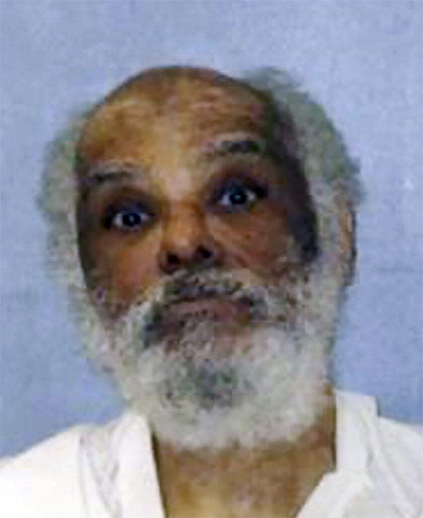 This photo provided by the Texas Department of Criminal Justice shows Raymond Riles. An appeals court has overturned the sentence of Texas’ longest serving death row inmate, whose attorneys say has languished in prison for more than 45 years because he's too mentally ill to be executed. (Texas Department of Criminal Justice via AP)