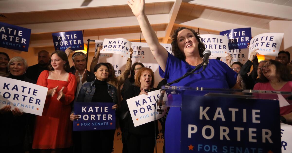 Column: The legacy — and disappointment — of Katie Porter's Orange County revolution