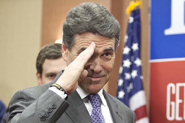 Rick Perry drops out