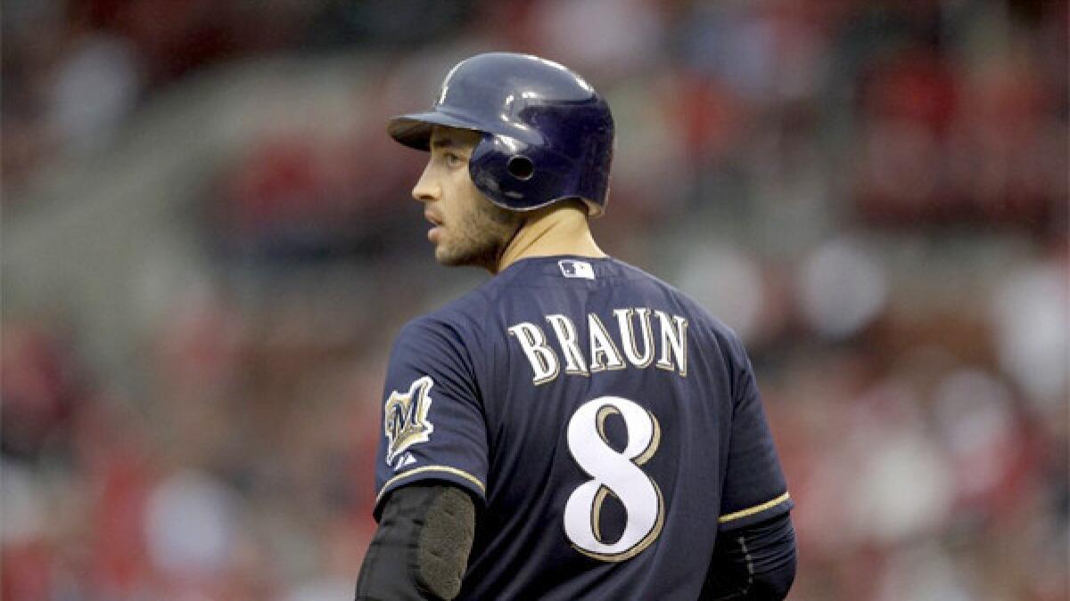 When Ryan Braun returns, can he duplicate past success? - Los Angeles Times