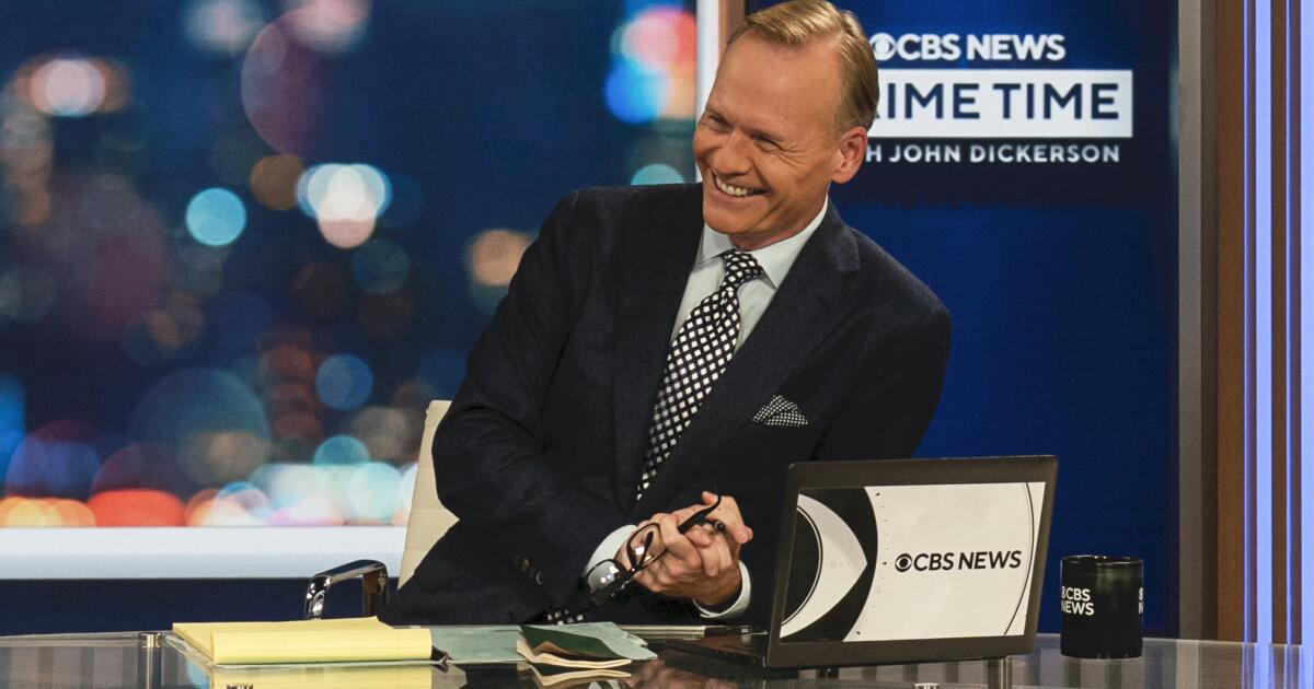 ‘CBS Evening News’ co-anchor John Dickerson will leave the network this year