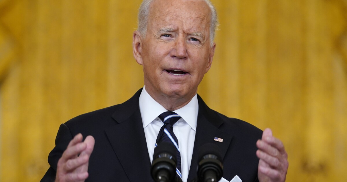 Biden urges booster shots 8 months after 2nd COVID vaccine