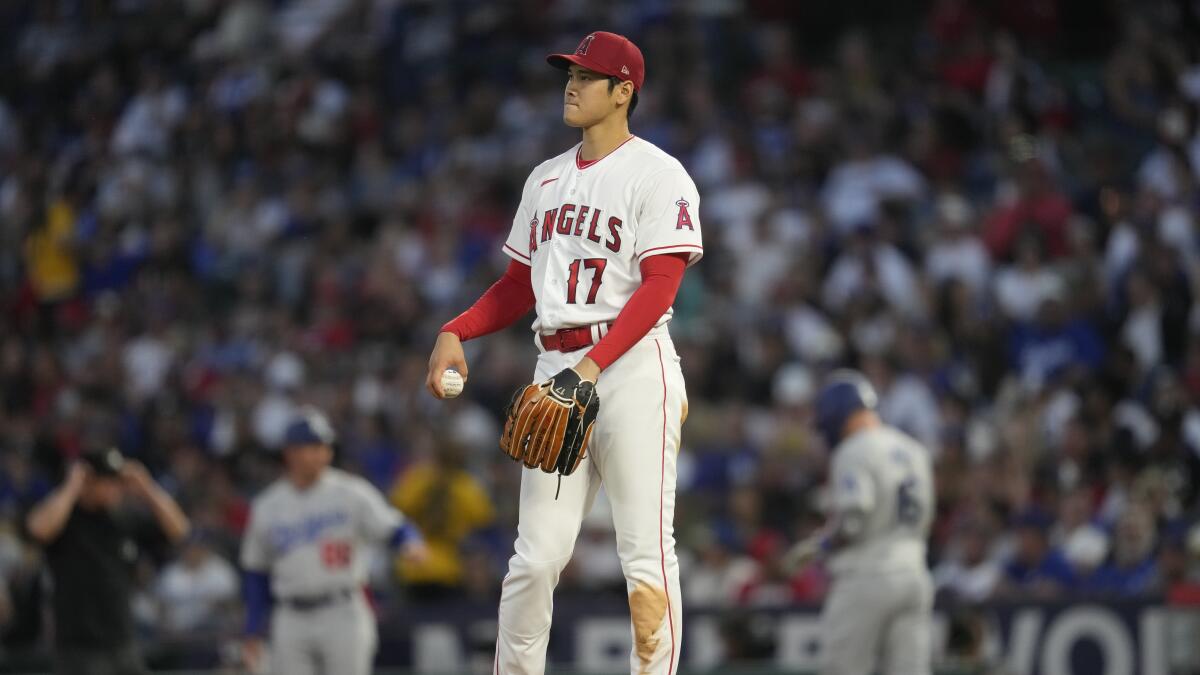 Q&A: Shohei Ohtani shares his thoughts on Yankee Stadium - Los Angeles Times