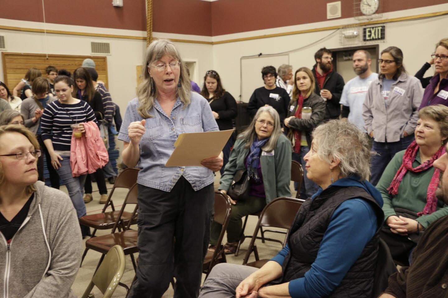 Democrats caucus in Washington