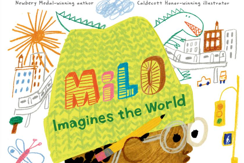 The cover of the picture book "Milo Imagines the World."