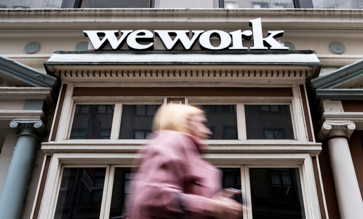 WeWork space in New York