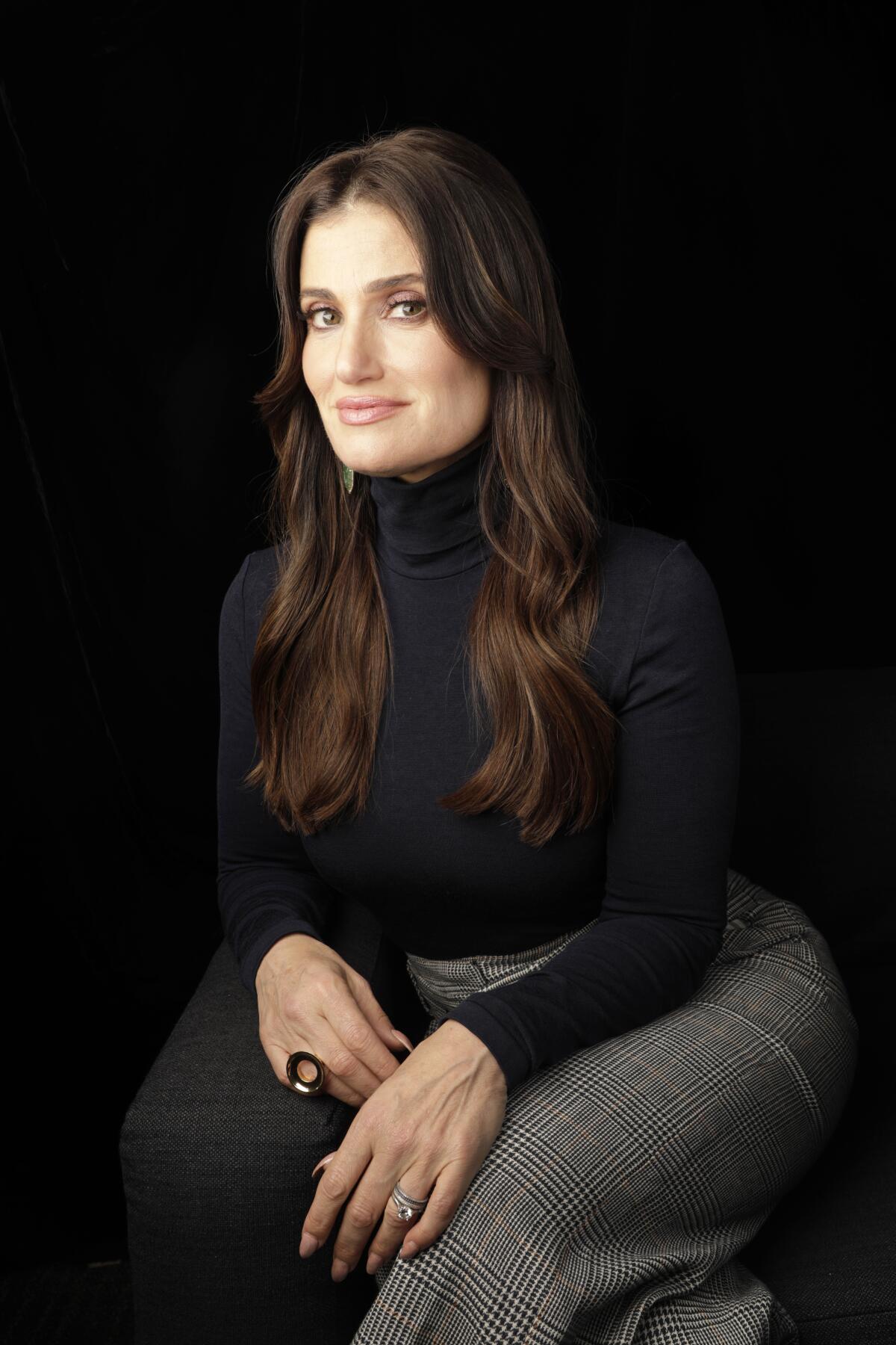 "Frozen 2" actress Idina Menzel plays the long-suffering wife of Adam Sandler in the upcoming film “Uncut Gems.”