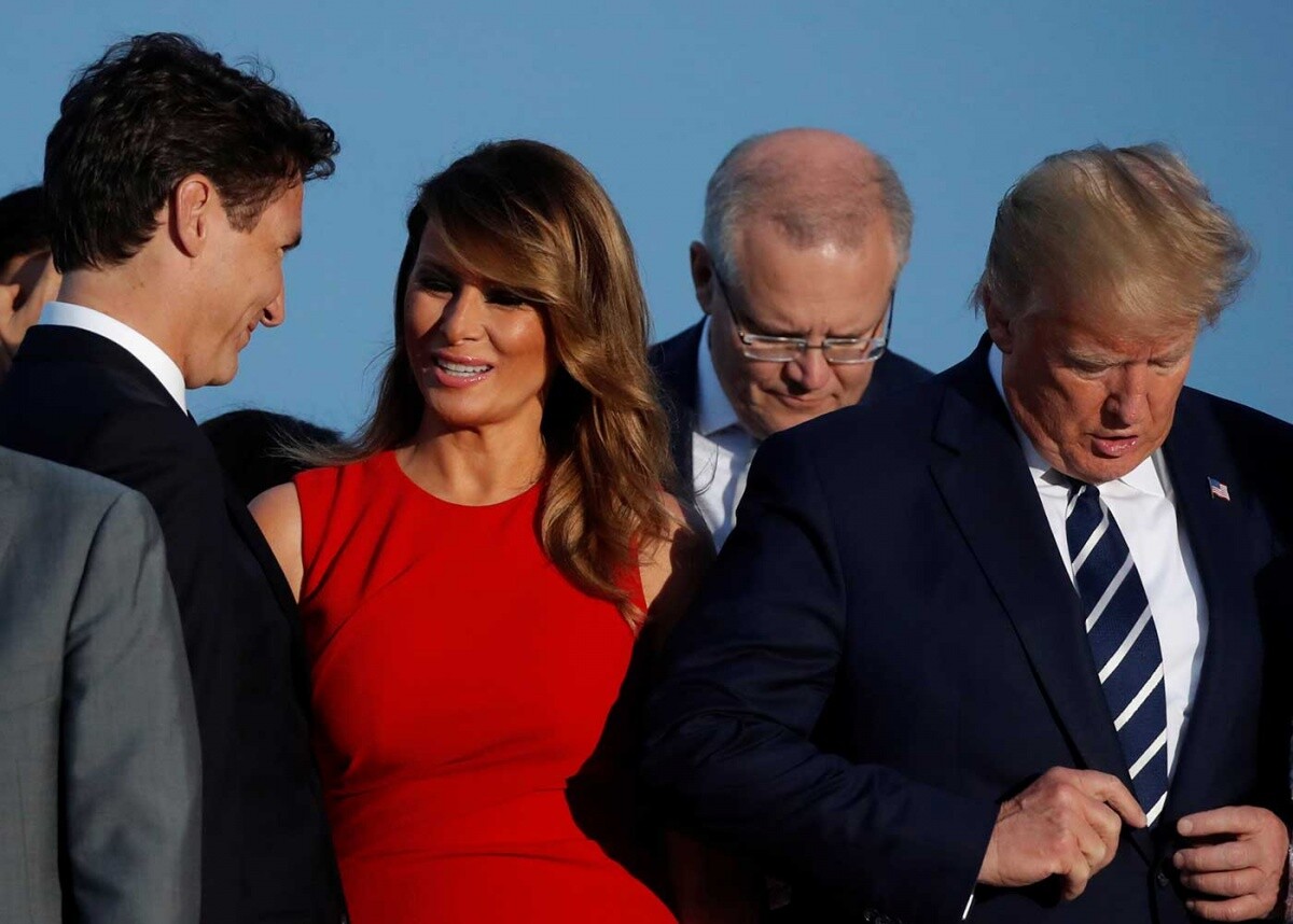 Hubo Coqueteo Entre Melania Trump Y Justin Trudeau Los Angeles Times
