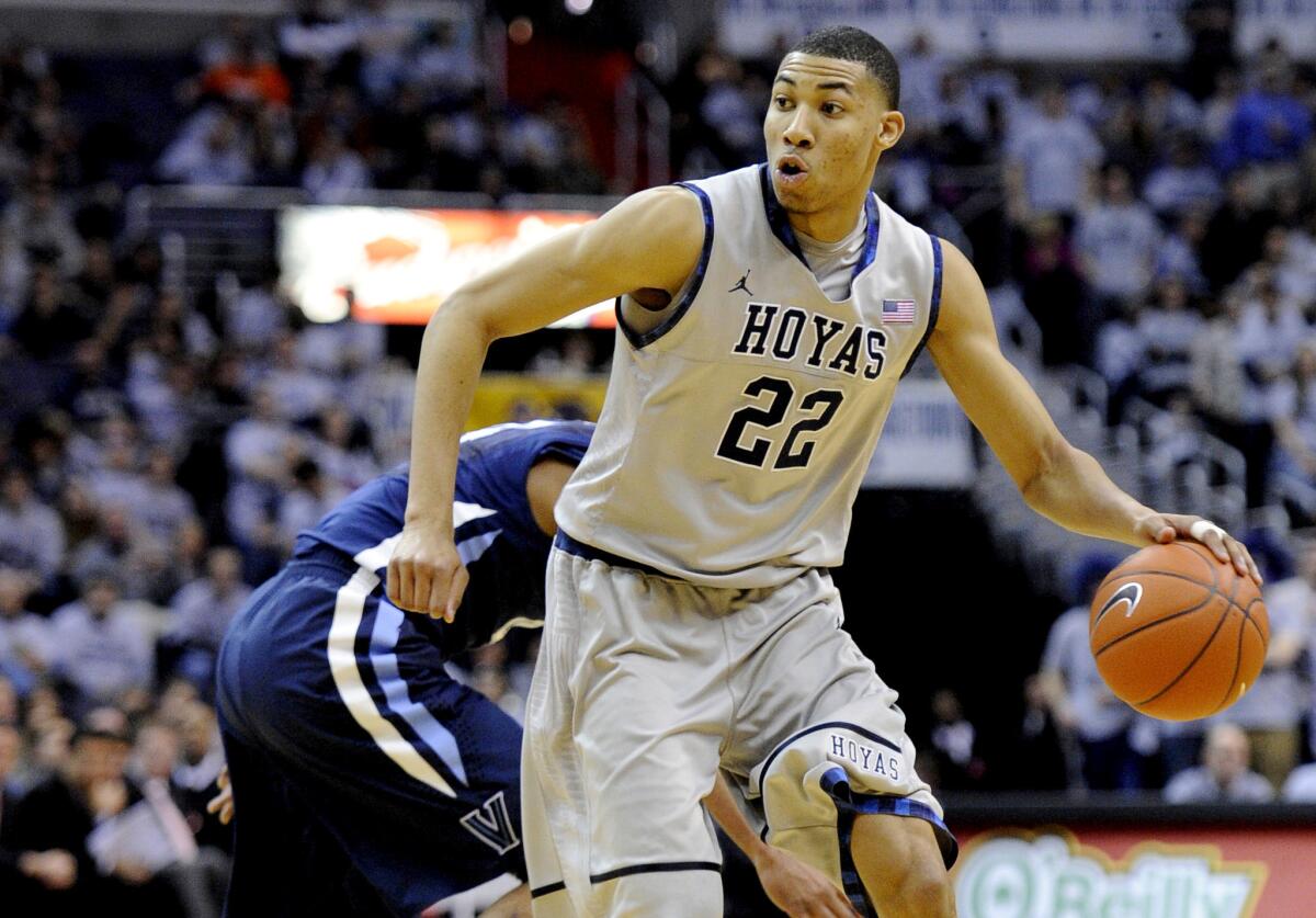 Otto Porter, out of Georgetown, could go third in the draft to the Washington Wizards.