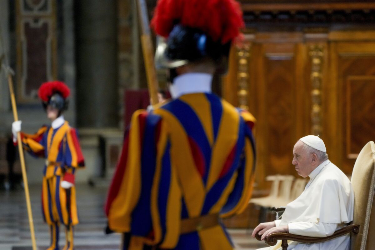 El papa Francisco preside un oficio fúnebre por el cardenal Jozef Tomko en la Basílica de San Pedro, Vaticano