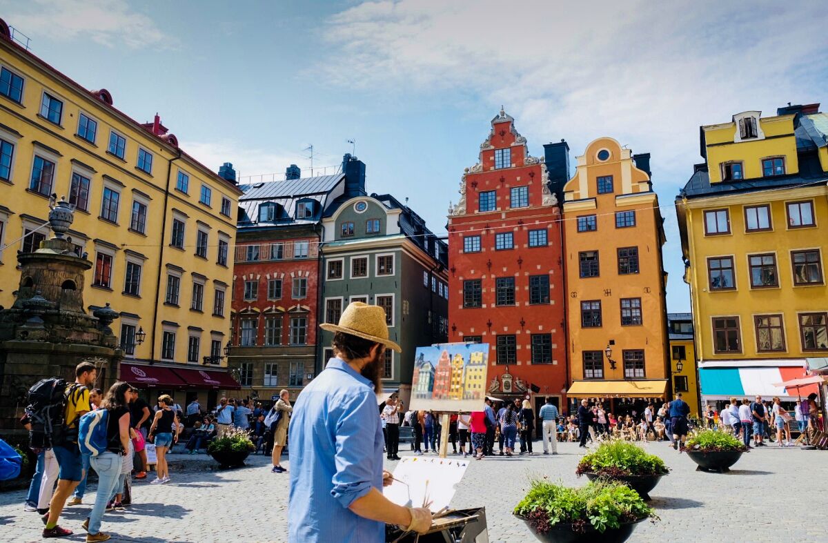 Stockholm’s Old Town is a refuge for artists, musicians, historians and activists.