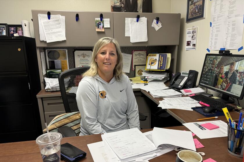 City Section commissioner Vicky Lagos has a policy to visit schools after multiple transfers arrive for a specific sport.
