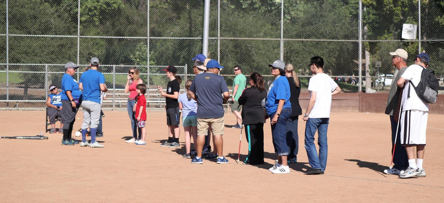 Photo Gallery: Beep baseball comes to Pasadena