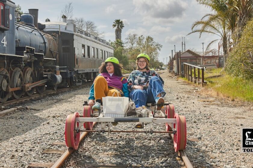 LA Times Today: You can now ride a railbike along a 17-mile track through scenic Ventura County
