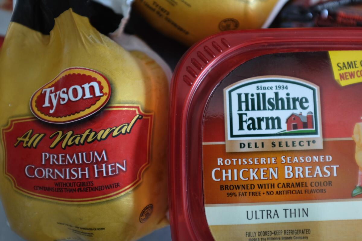 Tyson will buy Hillshire Brands for nearly $8.6 billion in cash and assumed debt.