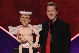 Jeff Dunham and his puppet Walter joke around during his Valentine's Day special "I'm With Cupid"