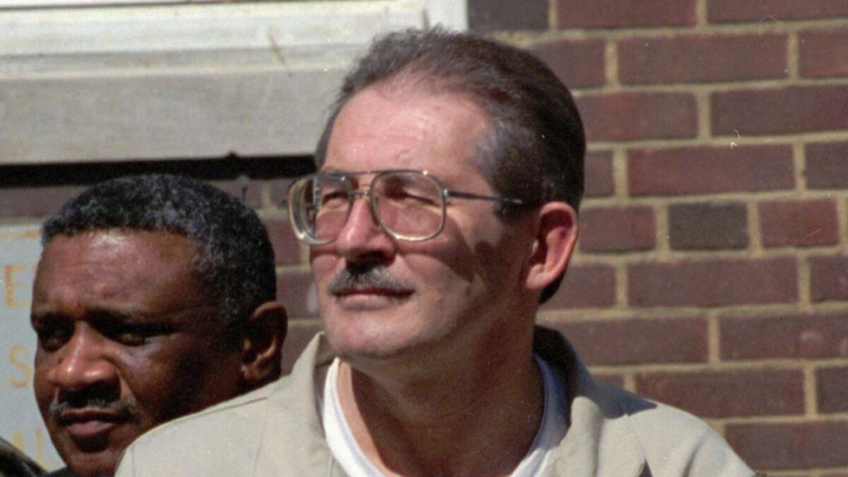 Former CIA agent Aldrich Ames, shown in 1994, is serving a life sentence for spying for Moscow.