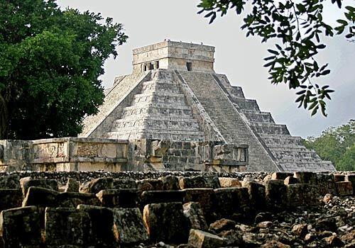 Pyramid at Chichen Itza, Mexico