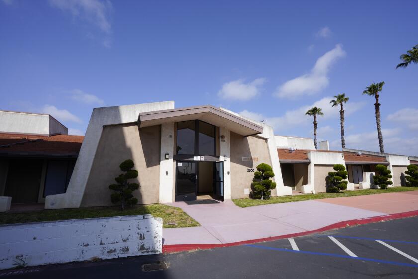 National City, CA - May 22: San Diego County property at 2300 E. 7th Street, a 33,000 square foot facility in National City, CA. (Nelvin C. Cepeda / The San Diego Union-Tribune)