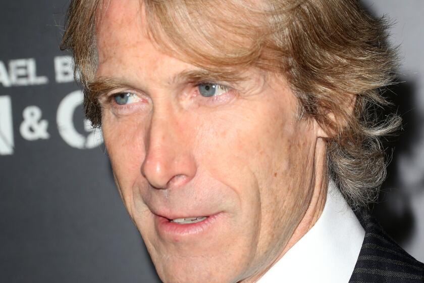 Director/producer Michael Bay at the premiere of Paramount Pictures' "Pain & Gain" at the TCL Chinese Theatre on in Hollywood.