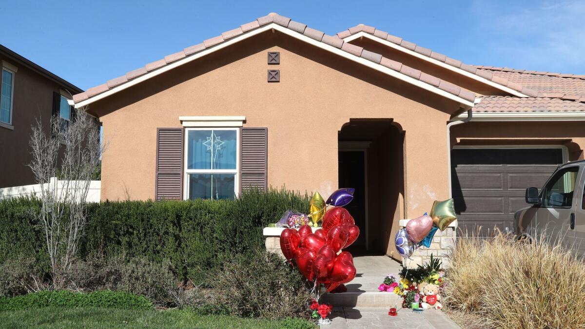 This suburban Perris, Calif., house, prosecutors say, was the site of the abuse and starvation of several children.