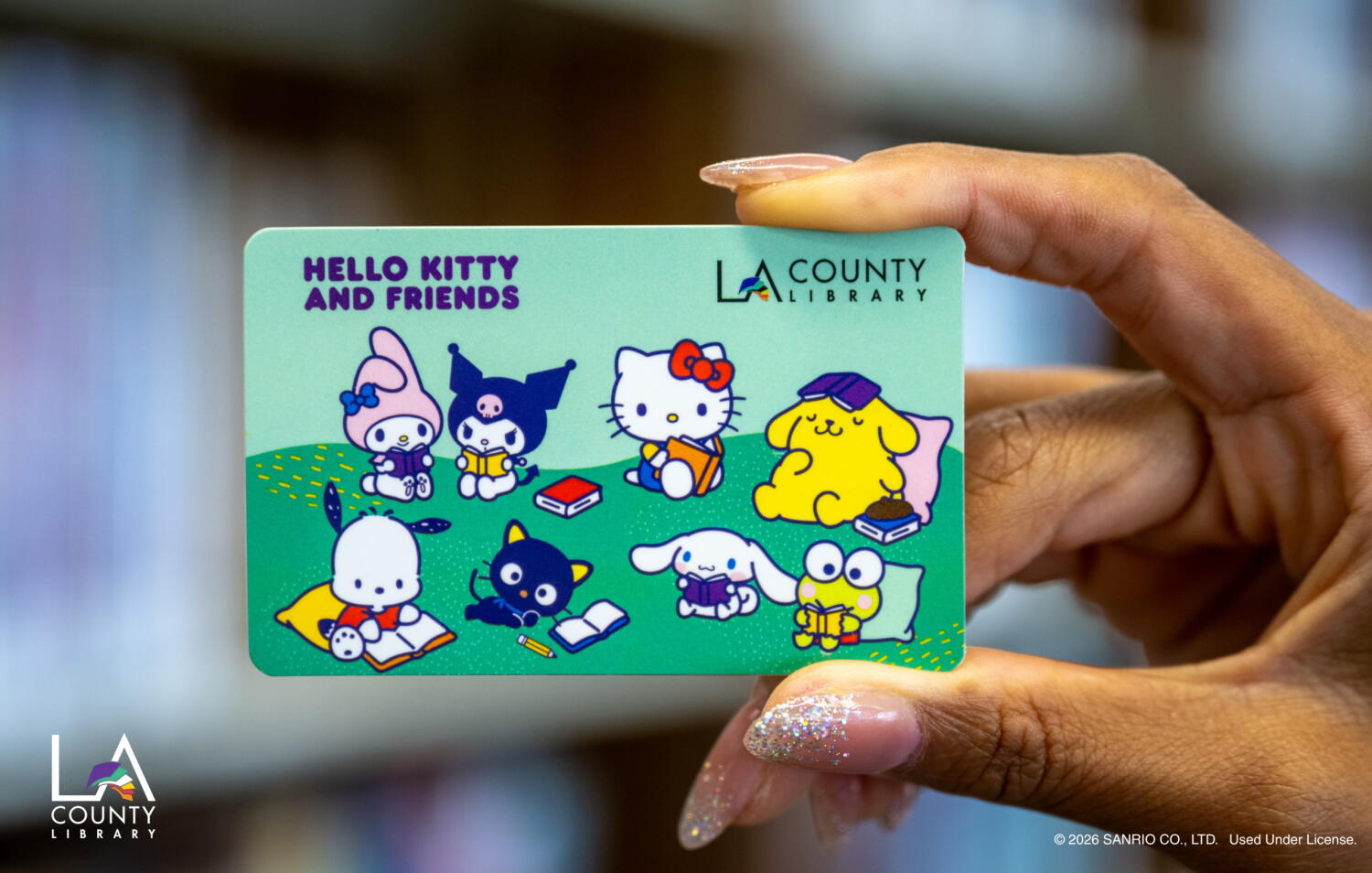 'Super cute' Hello Kitty cards draw crowds to the L.A. County Library