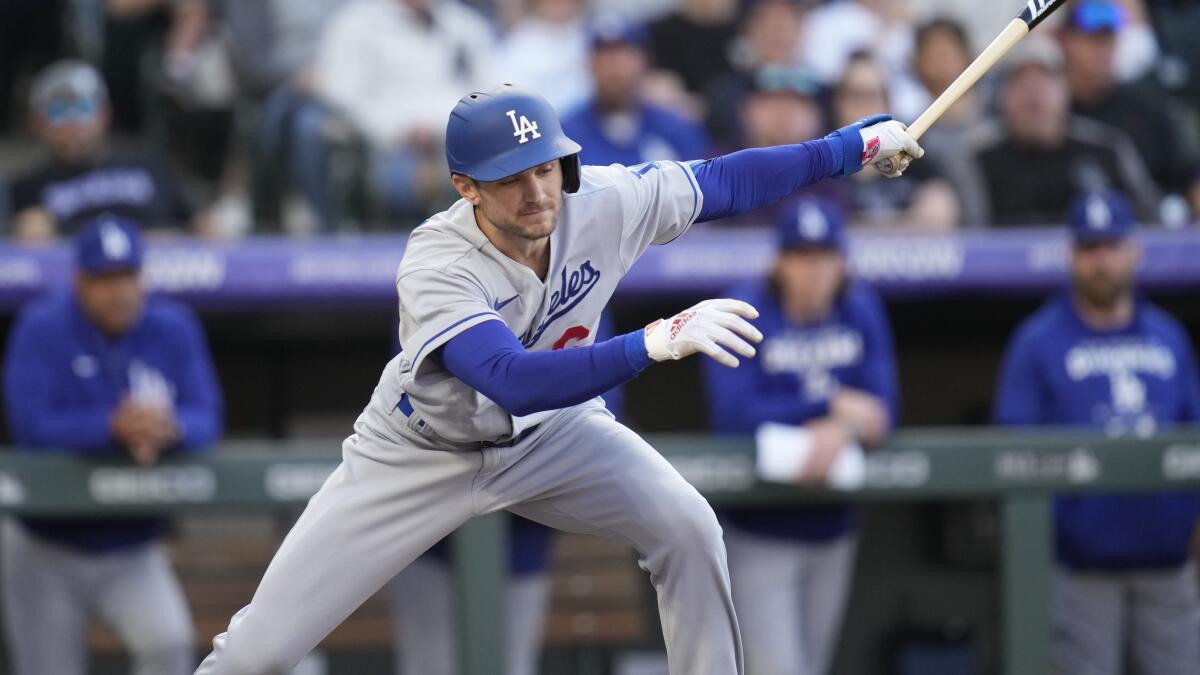 Dodgers' lineup starts cold: 5 takeaways from Rockies series - Los Angeles  Times