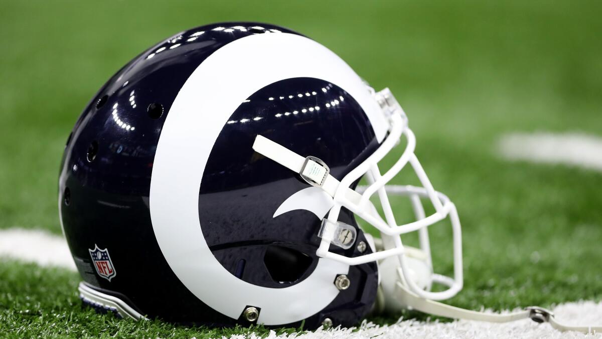 Rams helmets through the years - Los Angeles Times