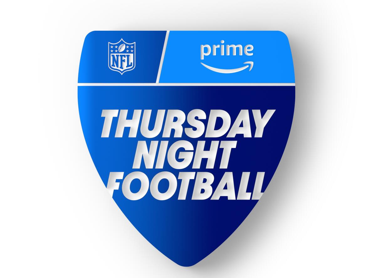 The logo for "Thursday Night Football" on Prime Video.