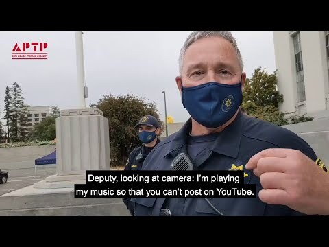 Alameda County deputy blasts Taylor Swift song during encounter with protesters